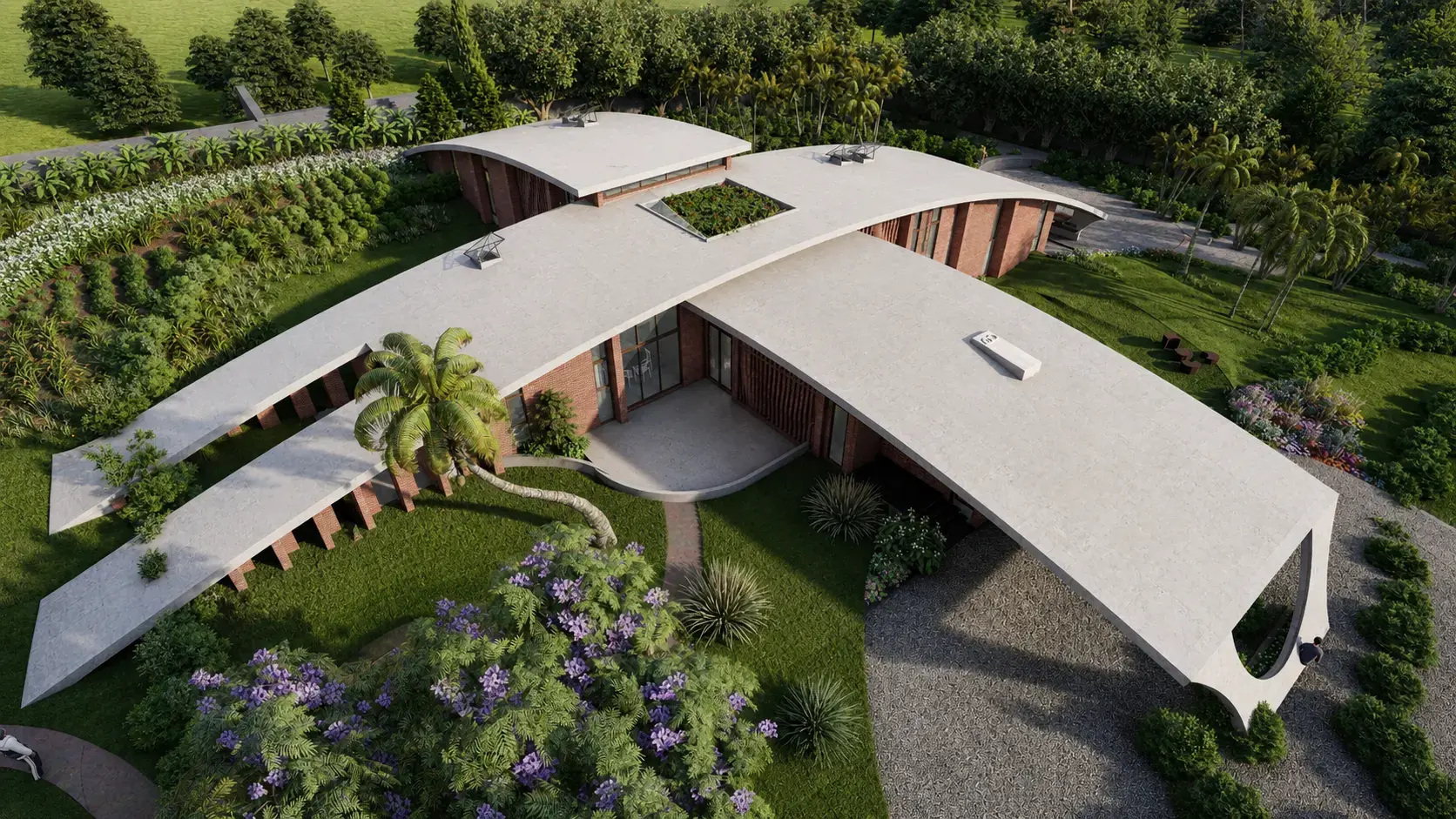 Cross House - Architectural View