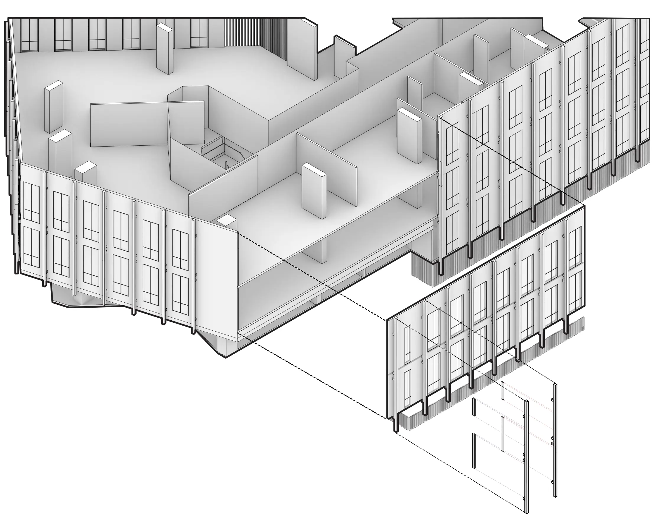 Commercial Block Detail