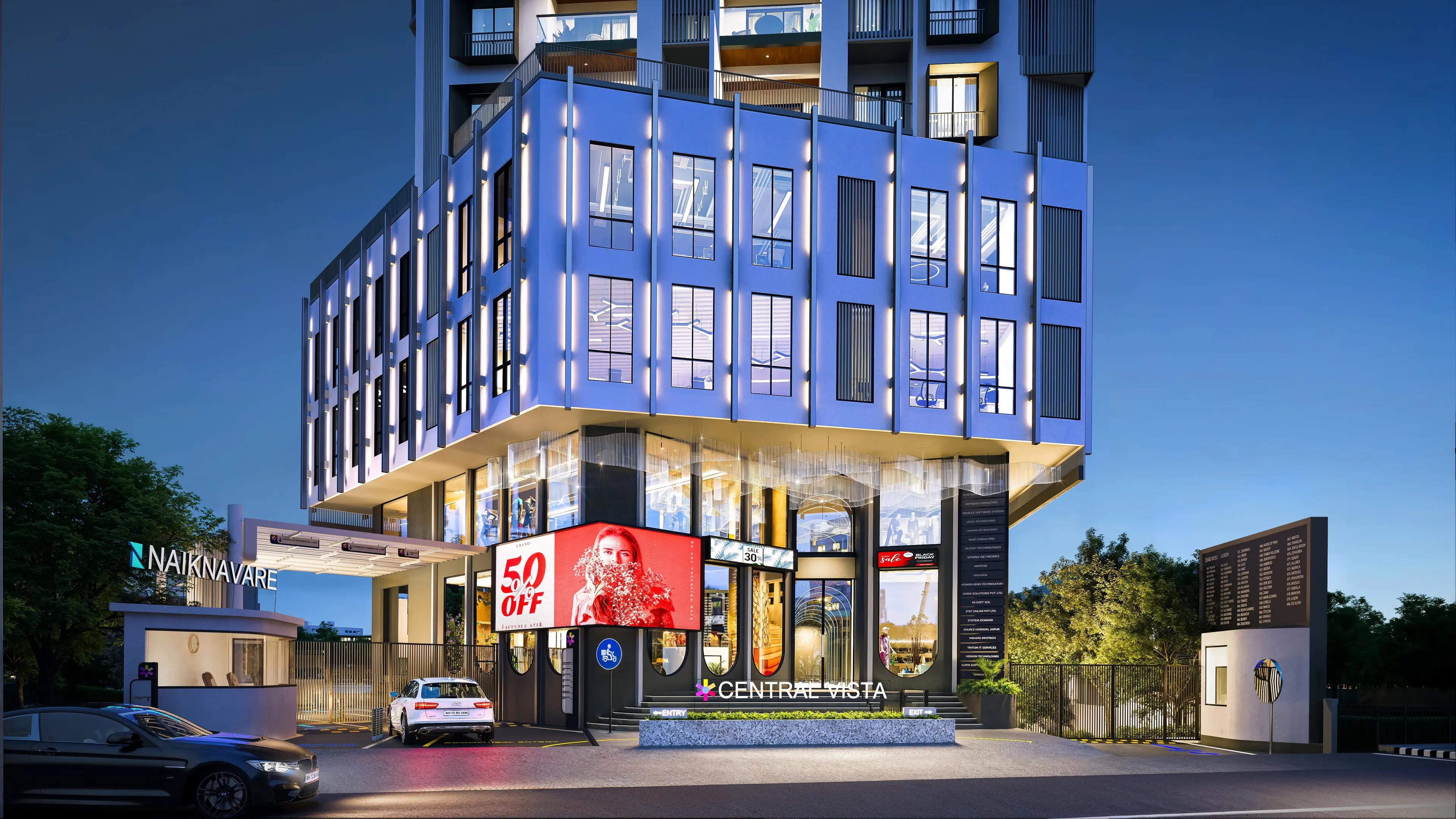 Central Vista Entry View
