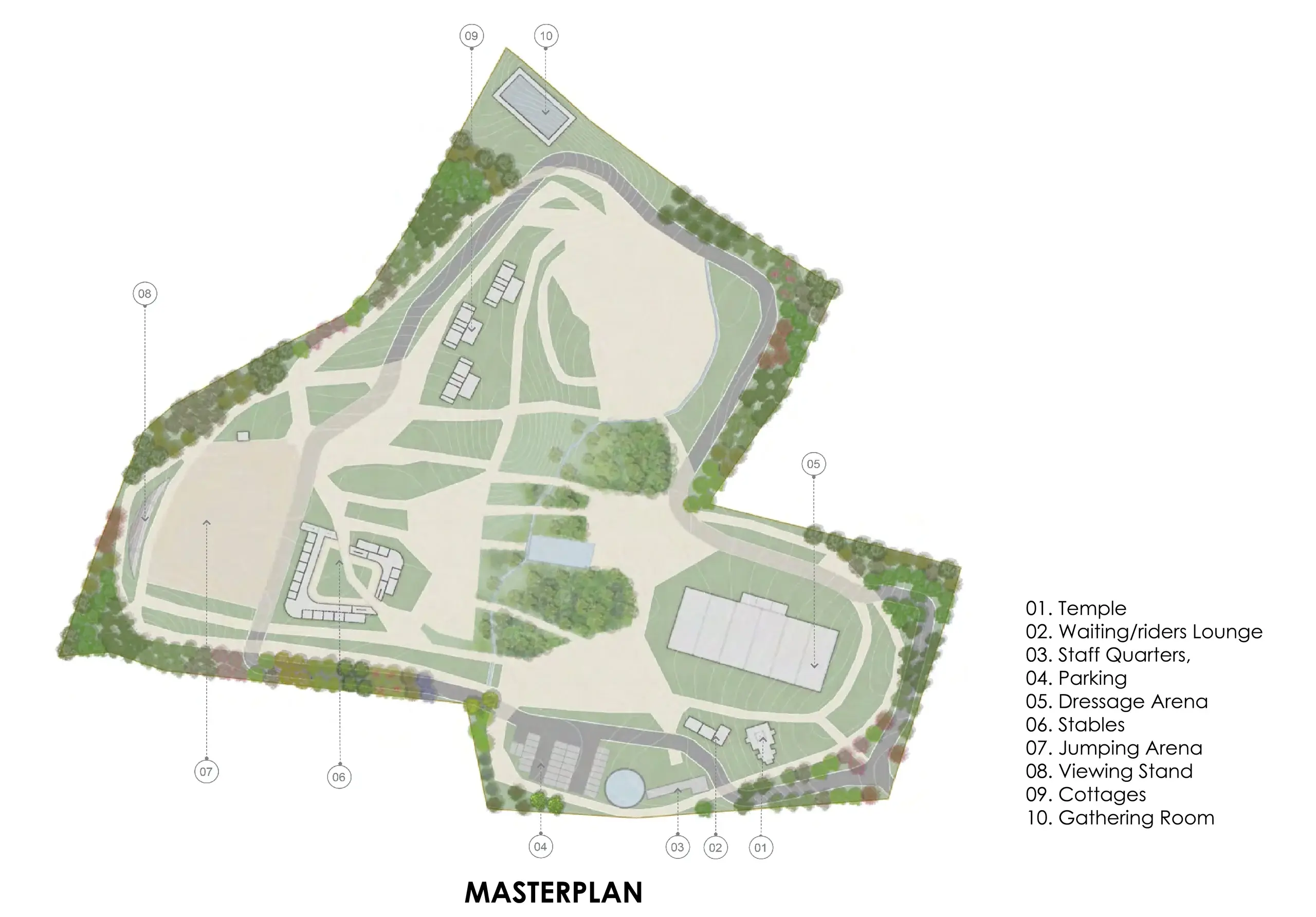 Bhate Equestrian Center Campus View