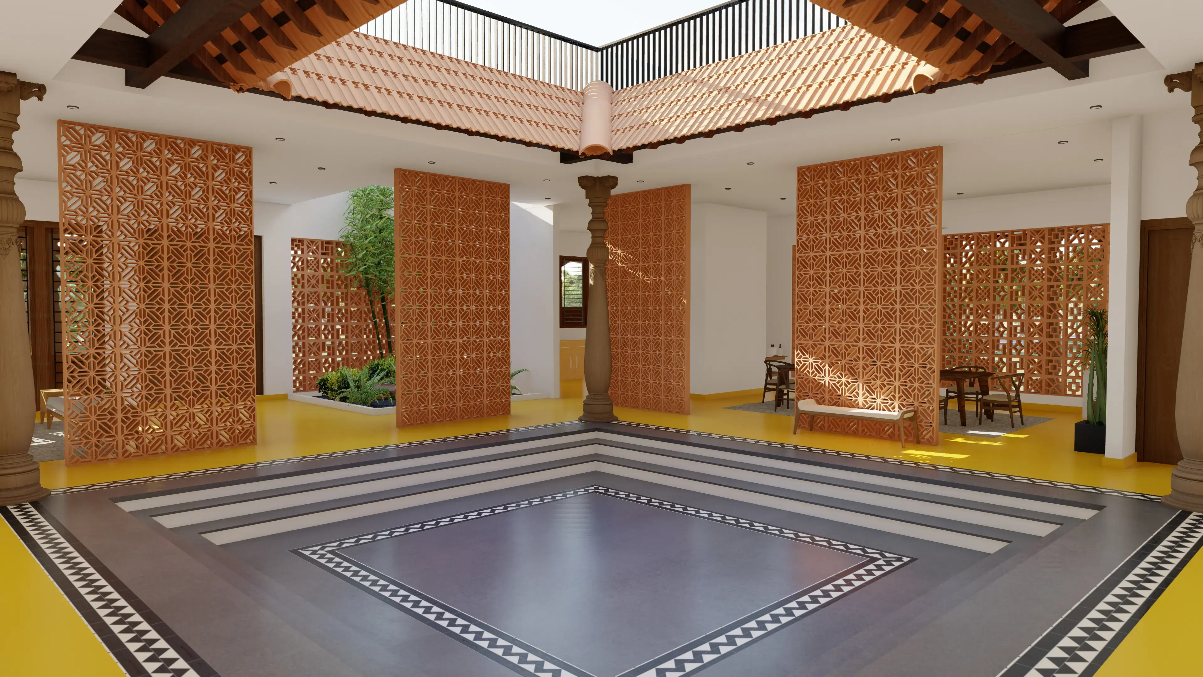Kerala House - Entrance View