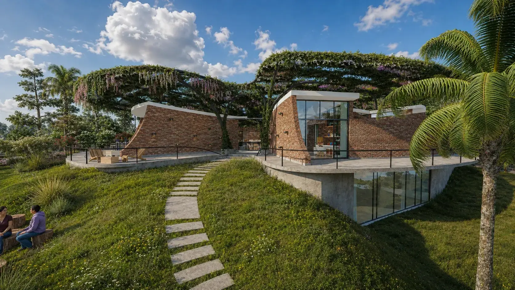 A House Under - Landscape-centric Retreat
