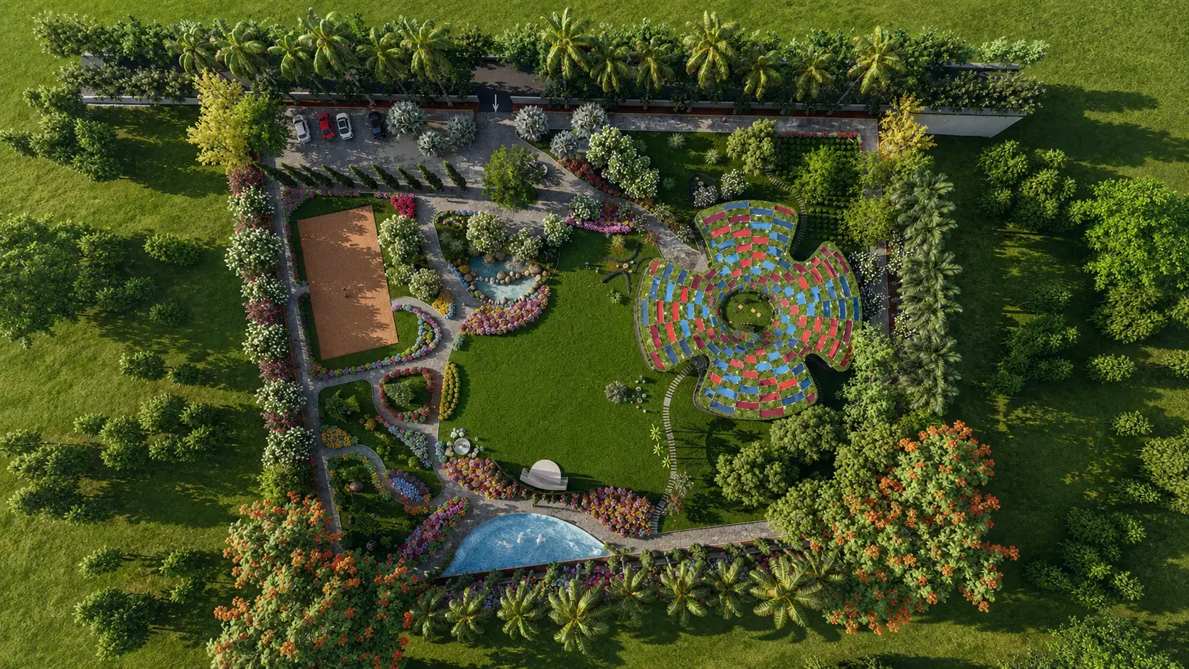 A House Under - Landscape-led Masterplan