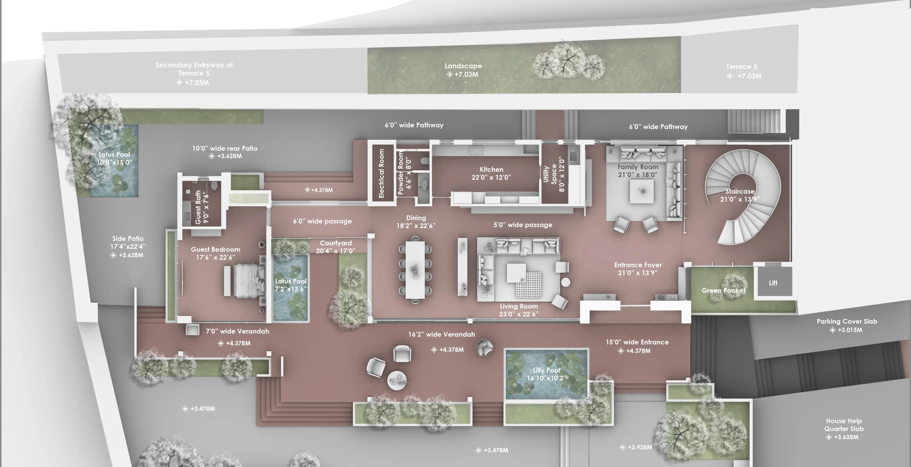 Weekend Home in Panchgani Plan 2